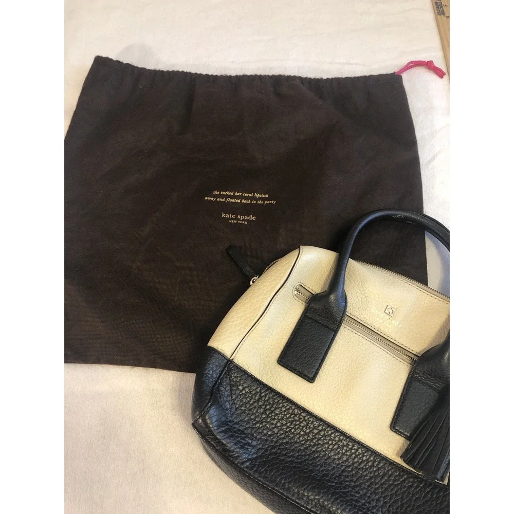 Kate Spade Crossbody/Hand Bag, Black & Tan W/ Dust bag.